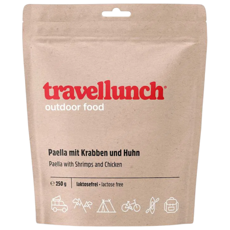 Dehydrované jídlo Travellunch Paella bez laktózy 250g