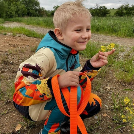 Dětská softshellová bunda WAMU Mountain Bike