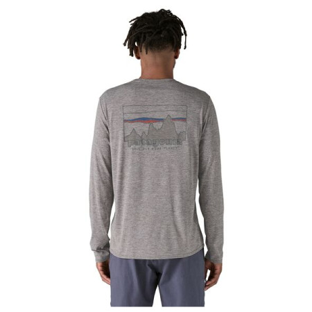 Pánské triko Patagonia M's L/S Cap Cool Daily Graphic Shirt