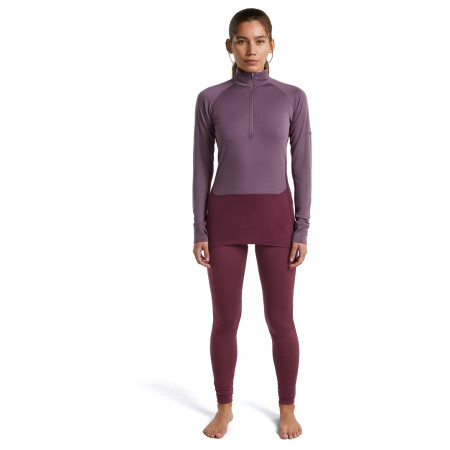Dámské funkční triko Icebreaker Women Mer 200 ZoneKnit LS Half Zip