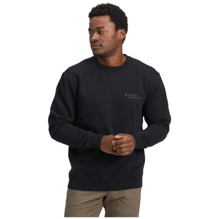 Pánská mikina Black Diamond M Mini Stacked Crewneck