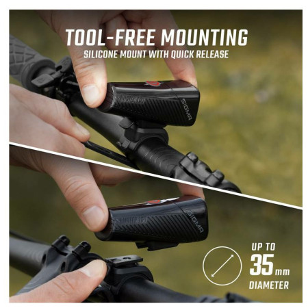 Sada světel Sigma Buster 150 + Nyte 10