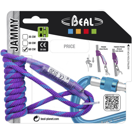 Smyčka Beal Jammy 60cm