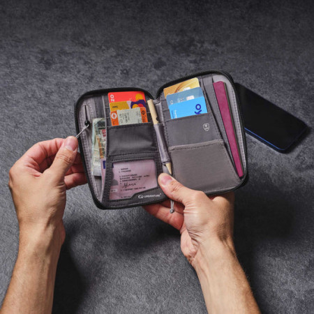 Pouzdro na doklady LifeVenture Rfid Mini Travel Wallet