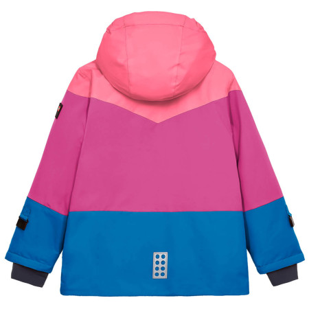 Dětská zimní bunda LEGO® Official Merchandise Lwjested 708 Fuchsia