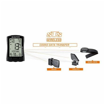 Cyklocomputer Sigma BC 23.16 STS/CAD bezdrátový