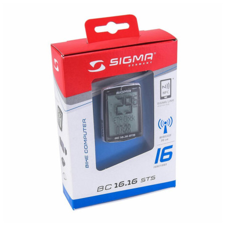 Cyklocomputer Sigma BC 16.16 STS bezdrátový