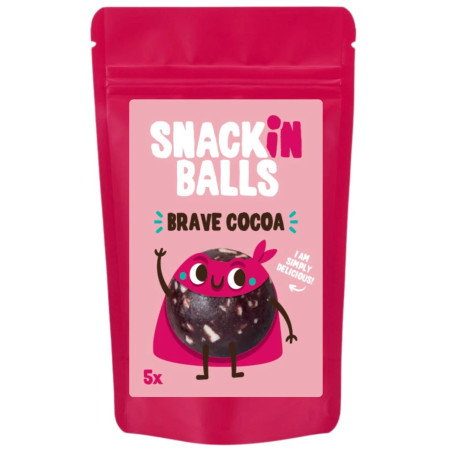 Sportovní výživa SNACKin BALLS Brave Cocoa 65 g