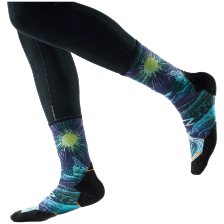 Ponožky Smartwool Trail Run Targeted Cushion Treeline Prin