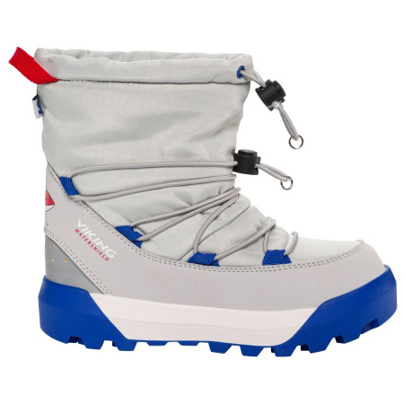 Dětské sněhule Viking Outdoor Footwear Spaceship Warm SC WP Light Grey/Royal Blue