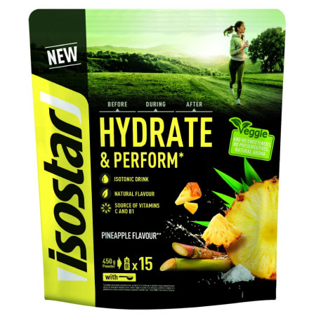 Isotonický prášek Isostar Hydratace & Výkon 450 g