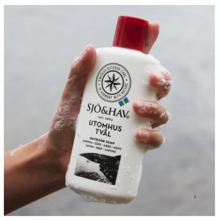 Cestovní mýdlo Sjö&Hav Odbouratelné outdoor mýdlo 200ml