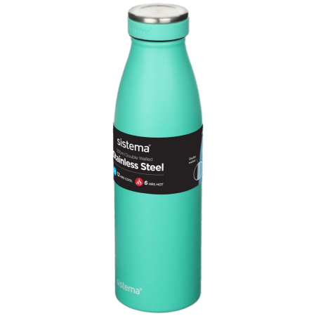 4camping.cz - Termoska Sistema Stainless Steel 500 ml - světle zelená