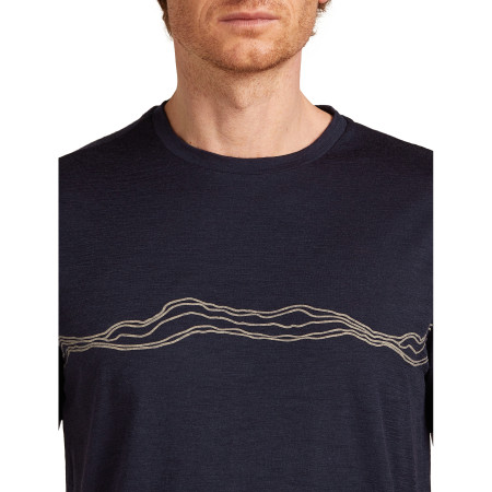 Pánské tričko Icebreaker Men Merino 150 Tech Lite SS Tee Mountain Pulse