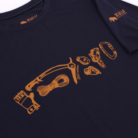 Pánské triko Zulu Bambus Climber 210 short