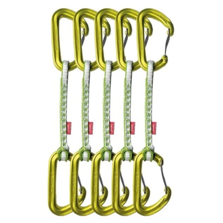 Sada expresek Ocún HAWK QD WIRE DYN 8 mm 15 cm 5-pack