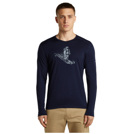 Pánské funkční triko Icebreaker Men Merino 200 Oasis LS Crewe SkiingYeti