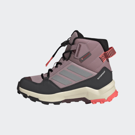 Dětské boty Adidas Terrex Ax4R Cw+ Mid Purple