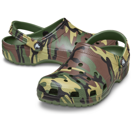 Pantofle Crocs Classic Camouflage Clog