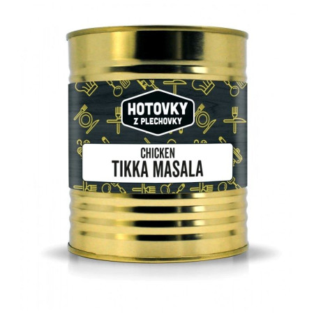 Hotové jídlo Hotovky z plechovky Chicken Tikka Masala 800g
