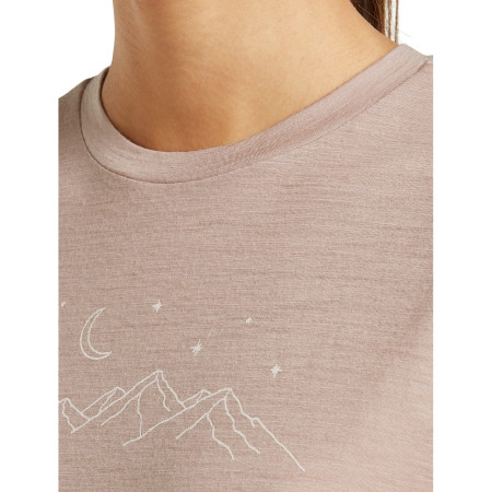 Dámské triko Icebreaker Women Merino 150 Tech Lite SS Tee Sparkling Stars