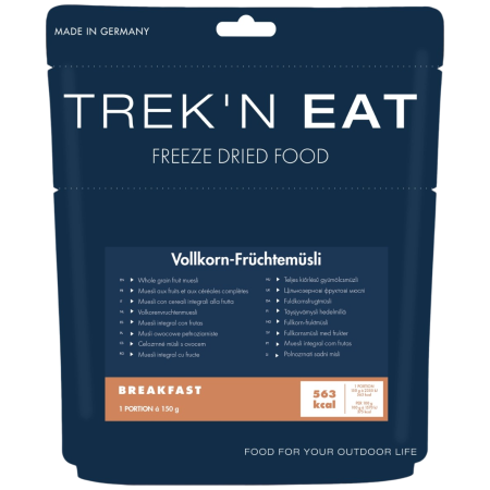 Müsli Trek’n Eat Celozrnné müsli s ovocem (150 g, 593 kcal)
