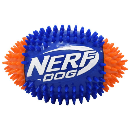 Hračka pro psa Nerf Dog Squeak Spike Football 15cm
