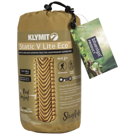 Nafukovací karimatka Klymit Insulated static V Lite Eco