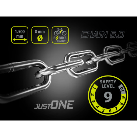 Zámek na kolo Just One Chain 5.0