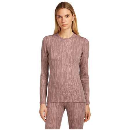 Dámské funkční triko Icebreaker Women Merino 260 Tech Vertex LS Crewe Delta Lines AOP