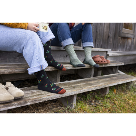 Dámské ponožky Darn Tough Wildflower Crew Lightweight With Cushion