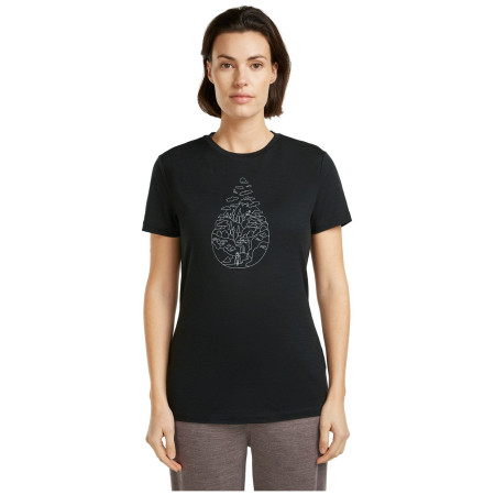Dámské triko Icebreaker Women Merino 150 Tech Lite SS Tee Hike Path