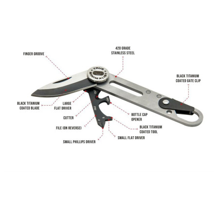 TRUE Lehký multifunkční nůž Minimalist