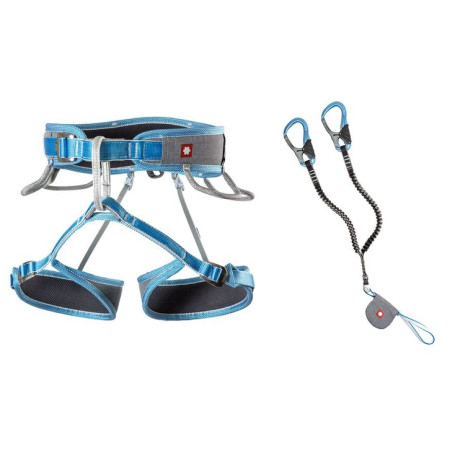 Ferratový set Ocún Via Ferrata Twist Tech Eco Captur Lite Swivel Set