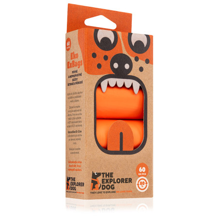 Sáčky na exkrementy Explorer Dog Eko Exbags 60 ks