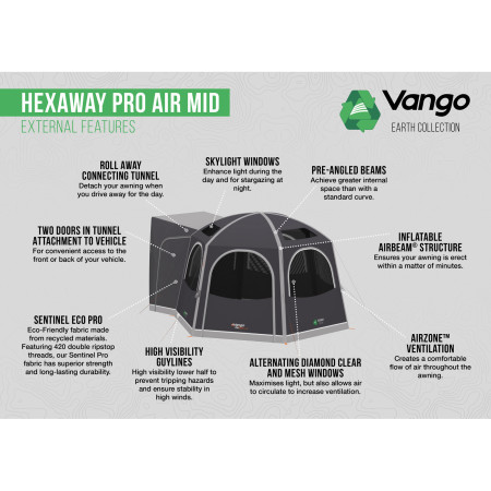 Předstan Vango HexAway Pro Air Mid