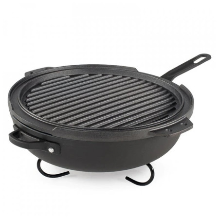 Litinový rošt GSI Outdoors Guidecast Griddle 300 mm