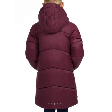 Dívčí zimní bunda 4F Down Jacket F0921 Burgundy