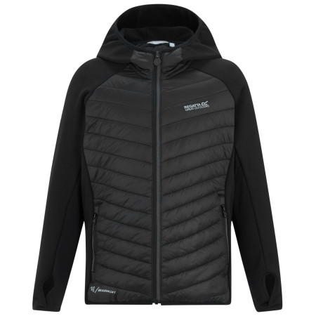 Dětská bunda Regatta Junior Andreson Hybrid Black/Sealgr