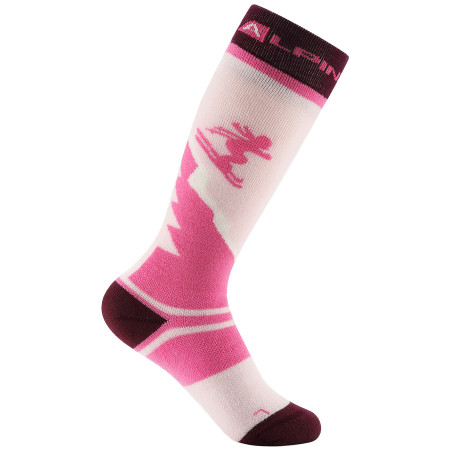 Dětské ponožky Alpine Pro Skyro Pink