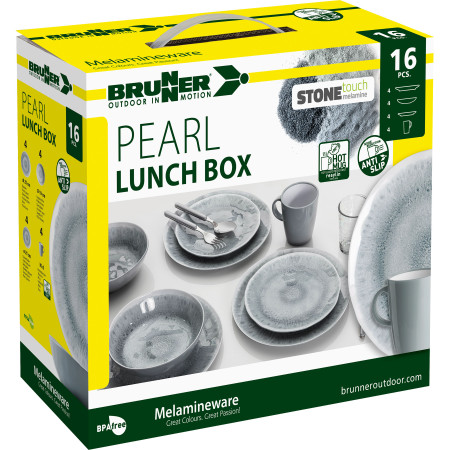 Jídelní set Brunner Lunch Box Pearl