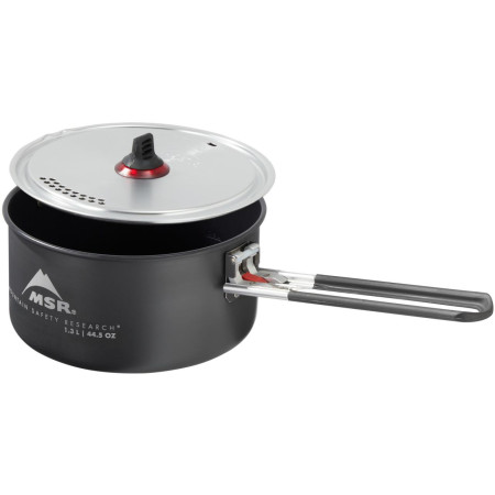 4camping.cz - Nádobí MSR Ceramic Solo Pot - černá/stříbrná