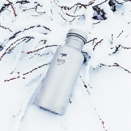 Láhev Keith Titanium Sport Bottle 550 ml