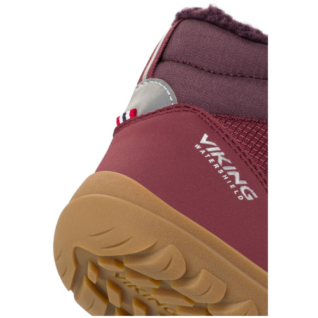 Dětské zimní boty Viking Outdoor Footwear Rowan Barefoot Warm WP 2V Wine