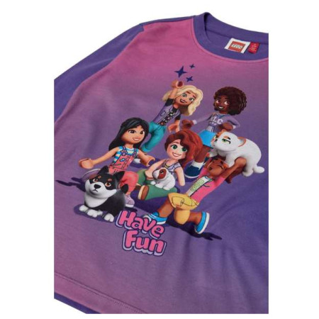 Dětské triko LEGO® Official Merchandise Lwtuna 602 Purple