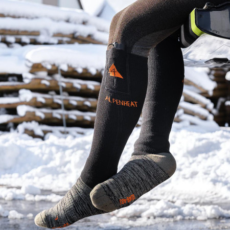 Vyhřívané ponožky Alpenheat Fire Wool Socks