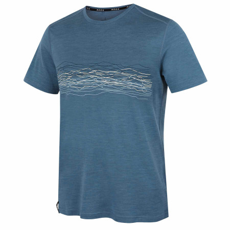 Pánské triko MOOA Merino Lyolite Waves 150 Short