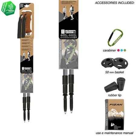 Trekové hole Fizan Tierra