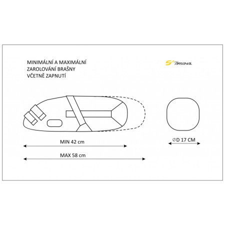 Brašna pod sedlo Sport Arsenal Art. 622