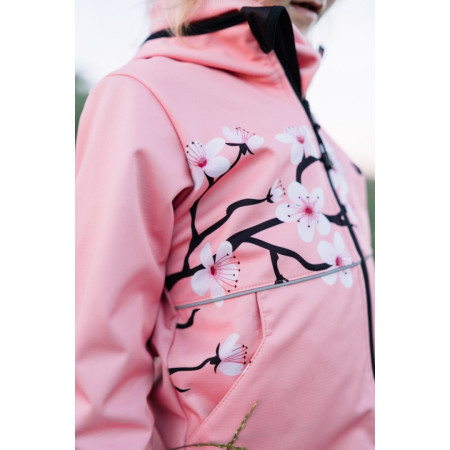 Dětská softshellová bunda WAMU Pink
